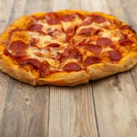 Pepperoni Pizza · Classic cheese and pepperoni. 