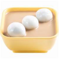 R 4 - Walnut Soup with Sesame Rice Balls · 湯圓配核桃露