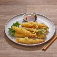 Tempura Mori · Shrimp and assorted veggie tempura. 