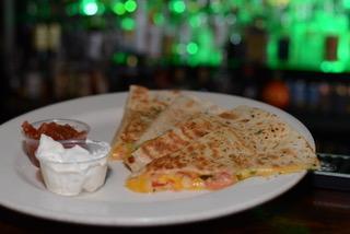 Grilled Quesadilla · Onion, jalapeno, tomato. Add meat for an additional charge.
