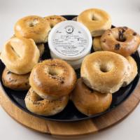 BYO (Build Your Own) Platter #3 · 24 Bagels of your choice with four, 8-ounce cream cheese spreads of choice. Add smoked fish ...