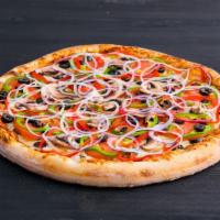 Thick Crust Veggie Pizza (16