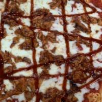 BBQ Pizza · Grilled chicken in a tangy BBQ sauce.