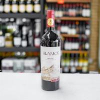 750 ml Alamos Malbec Argentina, Red Wine · Must be 21 to purchase. 13.5 % ABV. Alamos Argentina Malbec is fruit forward and medium bodi...