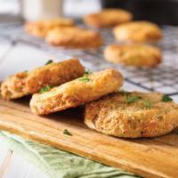 Fried Green Tomato · ranch and Sammy dippy sauces