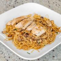 Chicken Marsala · Thin sliced, pan sauteed, chicken breasts married perfectly with a rich, sweet Marsala wine ...
