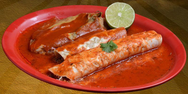 28. 1 Beef Burrito, 1 Beef Enchilada and 1 Chile Relleno Combo Dinner · 