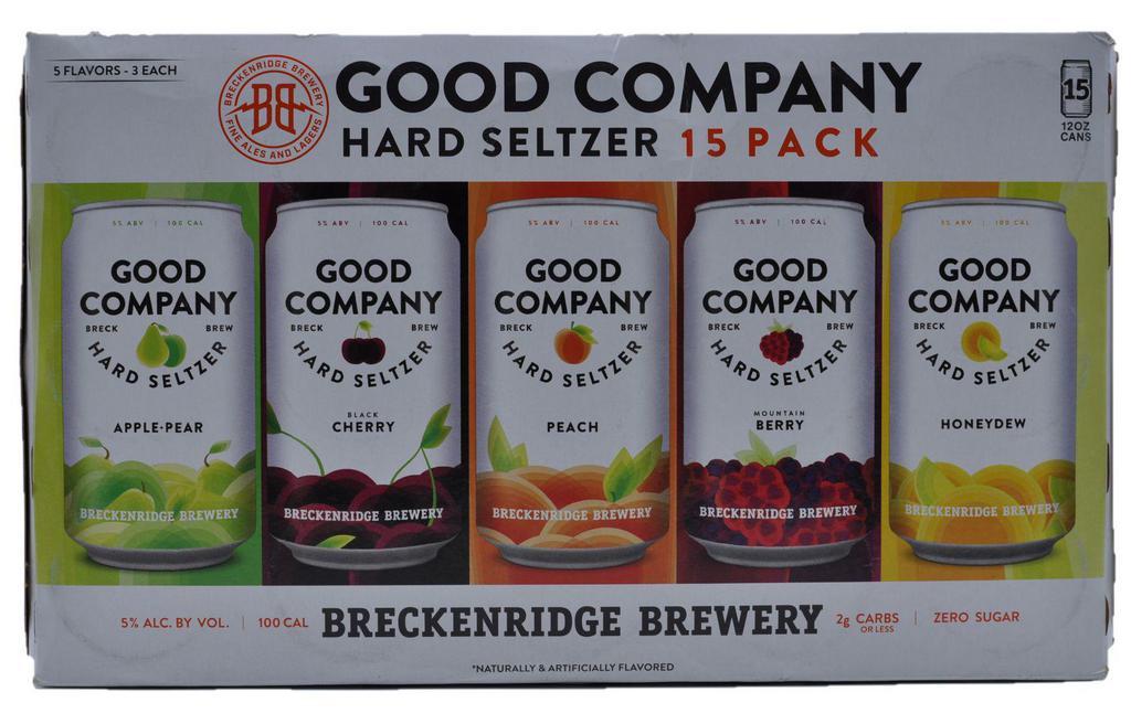 15 Pack of Canned Breckenridge Hard Seltzer · Must be 21 to purchase. 12 oz. 