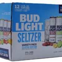 12 Pack of Canned Bud Light Seltzer Variety Pack · Must be 21 to purchase. 12 oz. 