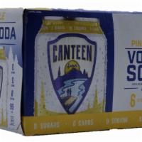 6 Pack of Canned Canteen Vodka Soda Pineapple · Must be 21 to purchase. 12 oz. 