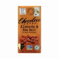 Chocolove Almonds Sea Salt 55% Dark Chocolate (3.2 oz) · 