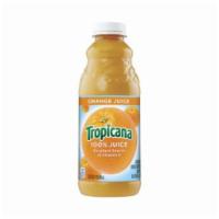 Tropicana 100% Orange Juice (32 oz) · 