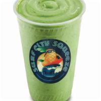 Green Pineapple Banana · Real Fruit Smoothie blend made with our Signature Smoothie Mix with Spinach, Pineapple & Ban...