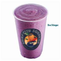 Bee Stinger · Real Fruit Smoothies Blended with Blueberry, Banana, Whey Protein & Bee Pollen