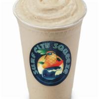 Peanut Butter Banana · Sweet Dessert Blends made with our Signature Smoothie Mix, Peanut Butter & Banana