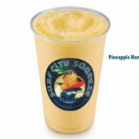 Mango Pineapple · Mango, Pineapple, Agave Nectar Blended with Ice
