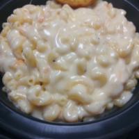Four Cheese Mac · White Cheddar Cheese, American Cheese, Monterey Jack, and Pepper Jack Cheese. Severed with a...