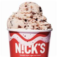 Nick's Cherry Choka-fläka Ice Cream (1 Pint) · Swedish-style Light Ice Cream. Soft vanilla ice cream mixed with bits of chewy cherry and ch...