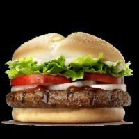 Angus Beef Burger · served with Patty, House sauce, lettuce, Roma Tomato, Shaved onions, American cheese