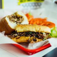Philly Cheesesteak Sandwich · 