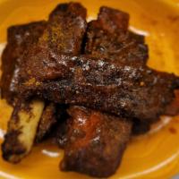 DIRTY & OLD RIBS · Pork ribs smoked, fried, tossed in spicy Buffalo sauce, refried, more Buffalo sauce, Old Bay...