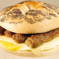 Sausage, Egg and Cheese Sandwich · 