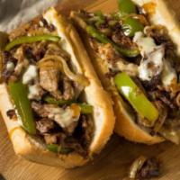 Steak & Cheese Sub · Steak and cheese sub. Add fries for an additional charge.