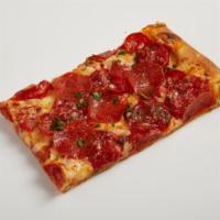 Roman Style Pizza Slice with Toppings · Choose one of our Specialty Pizzas