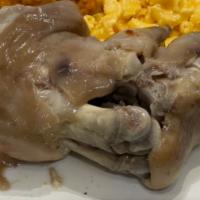 Boiled Pigs Feet (One Piece) · Boiled until tender. Single piece.