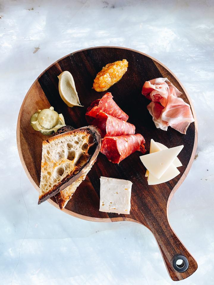Cheese and Charcuterie Board · 