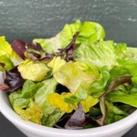 Side of Dressed Greens · Artisan Greens served with a Roasted Onion Vinaigrette
