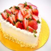 Heart strawberry shortcake 6