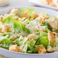 Caesar Salad · Romaine lettuce, croutons and parmesan cheese.