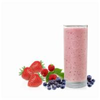 Smoothies mixed berry 24 fl. oz. (360 Cals) · Original Frozen yogurt with non-fat milk, strawberries,

blueberries, rasberries and strawbe...