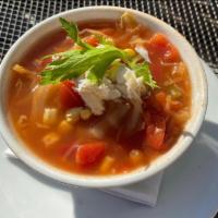 Maryland Crab Soup · Delicious homemade recipe loaded with vegetables and crab.