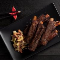 Northern-Style Pork Spare Ribs · Slow-braised pork ribs with dry rub five-spice seasoning