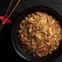 Fried Rice · Wok-tossed with egg, carrots, bean sprouts and green onion.