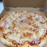 Cheese Pizza · Tomato sauce topped with mozzarella cheese. Served with choice of sauce and crust flavor. Ad...