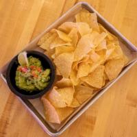 Chips and Guacamole · Guacamole Served With House Fried Tortilla Chips.
