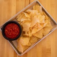 Chips and Salsa · House Fried Tortilla Chips & Salsa.