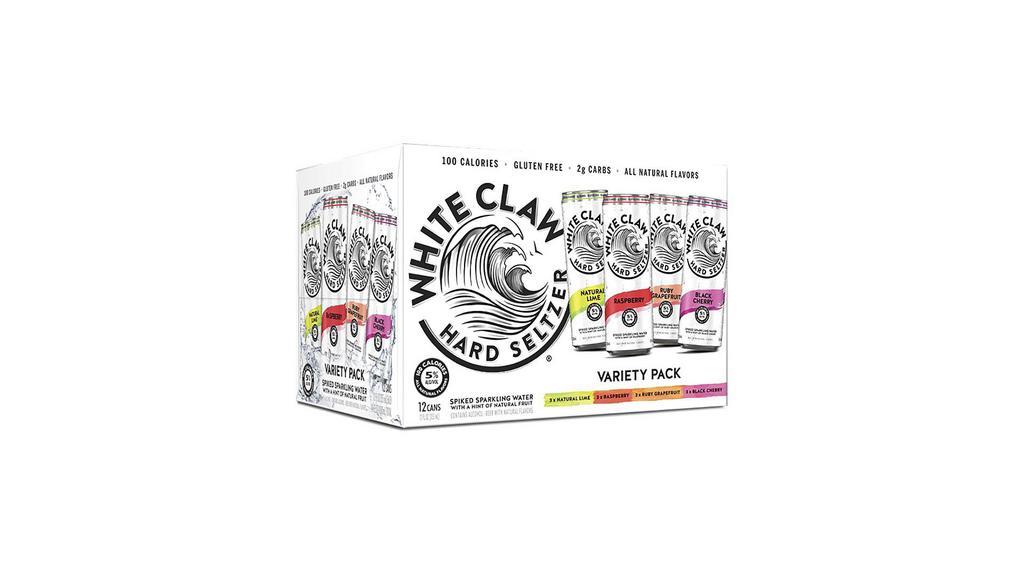 White Claw Hard Seltzer 12 Pack   5% abv · Must be 21 to purchase.