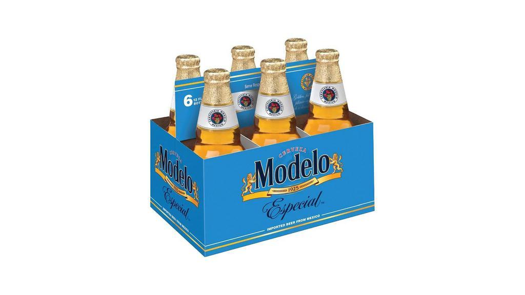 Modelo Especial 6 bottles  4% abv · Must be 21 to purchase.