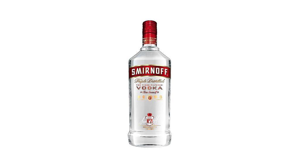 Smirnoff 750ml  40% abv · Must be 21 to purchase. Triple distilled and 10 times filtered, a classic winner.