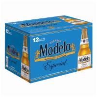 Modelo Especial 12 bottles  4%abv · Must‌ ‌be‌ ‌21‌ ‌ to‌ ‌purchase. 