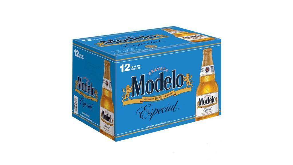 Modelo Especial 12 bottles  4%abv · Must be 21 to purchase. 
