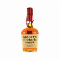 Maker’s Mark Bourbon 750ml  40% abv · Must be 21 to purchase. Charred cypress and rye notes with a non-bitter sweetness.