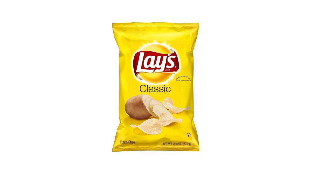Lay’s - Classic 8oz · Always fresh tasting, crispy and delicious, each bag of Lay’s Classic potato chips is made with specially selected potatoes and to the highest quality standards.