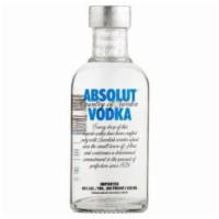 Absolut Vodka · Must be 21 to purchase. 40% abv.
