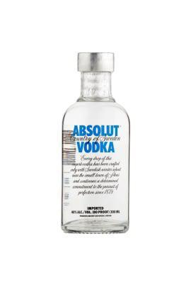 Absolut Vodka · Must be 21 to purchase. 40% abv.