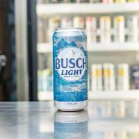 Busch Light · Must be 21 to purchase.